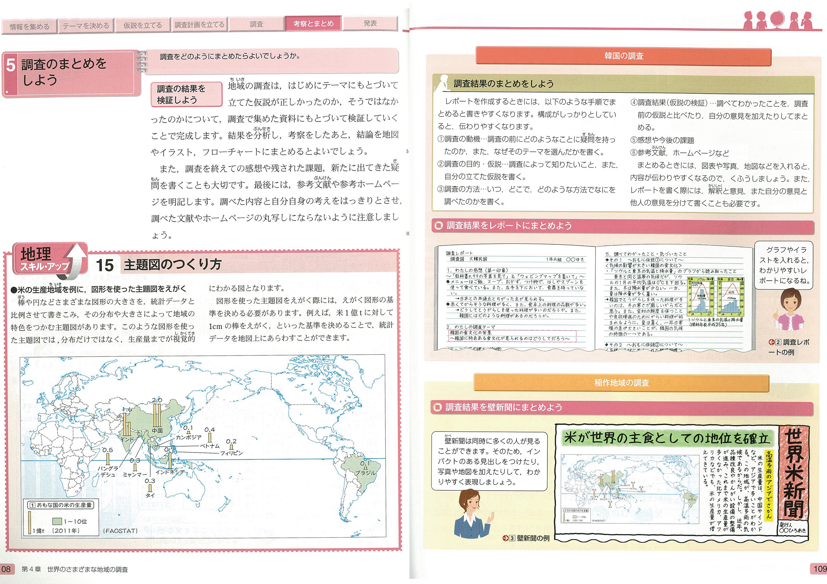 拡散希望 今年の中学1年生 14年4月 15年3月 の社会の教科書が韓国だらけでひどすぎる 東京書籍 子供の教科書見て驚いた 保守 嫌韓 W